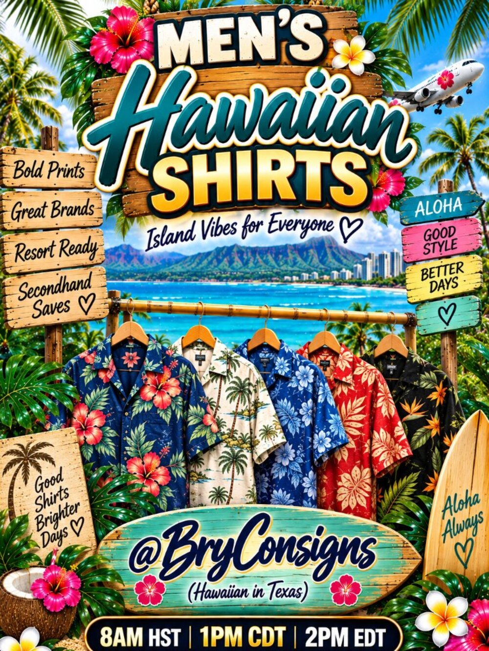 Hawai’i Plane Show 🌺✈️ Unlisted Items ✈️🌺 Mahalo!! 🫶